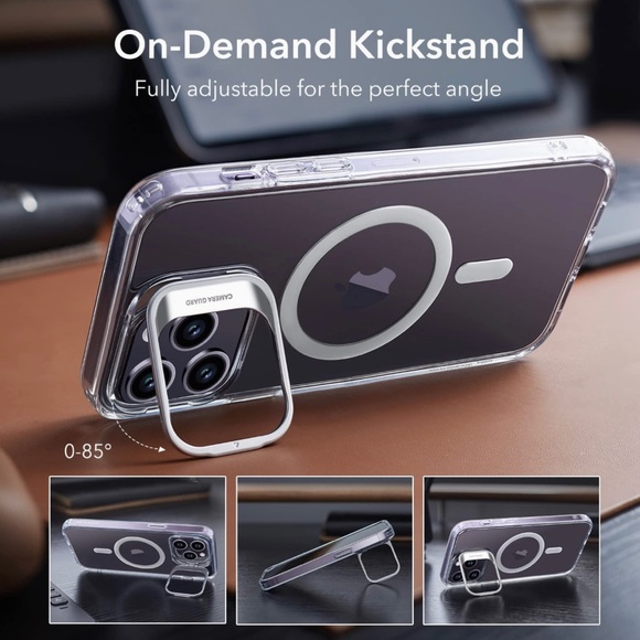 ESR Classic Kickstand Case with HaloLock - Picture 4 of 11